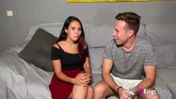 21 years old inexperienced couple loves porn and send us this video